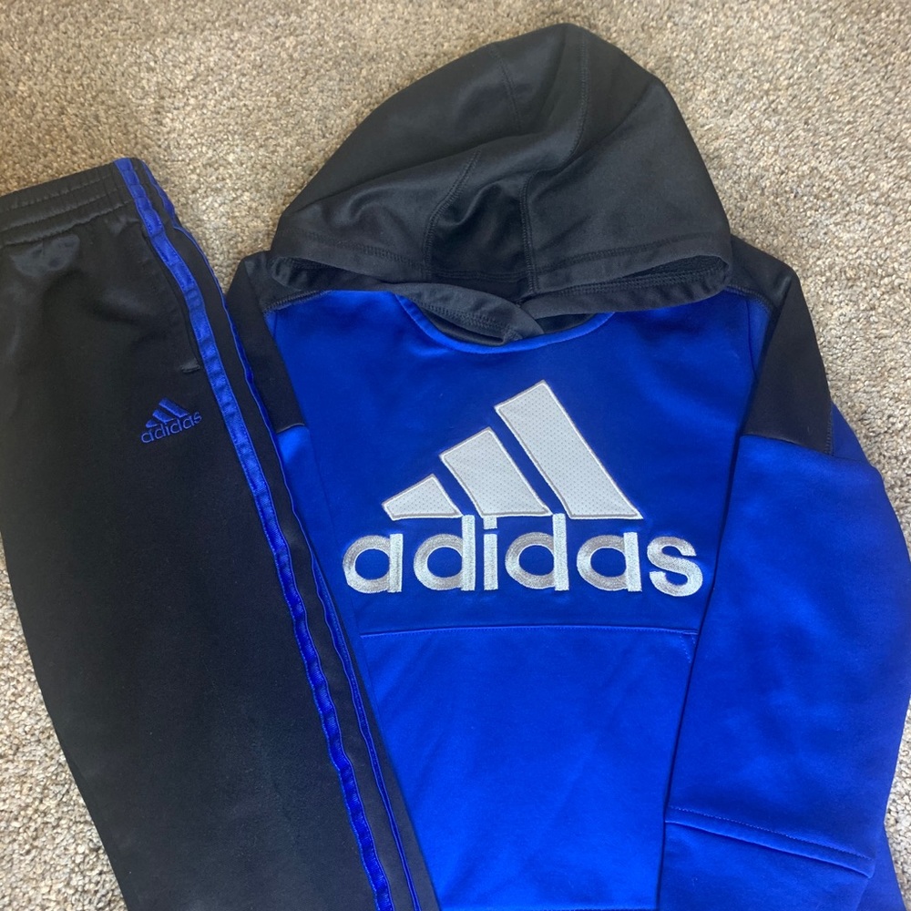 Adidas Hoodie and Pants